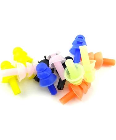 6 Pairs Reusable Silicone Swimming Earplugs - Soft & Flexible Ear Plugs - Buy Online on GoSupps.com