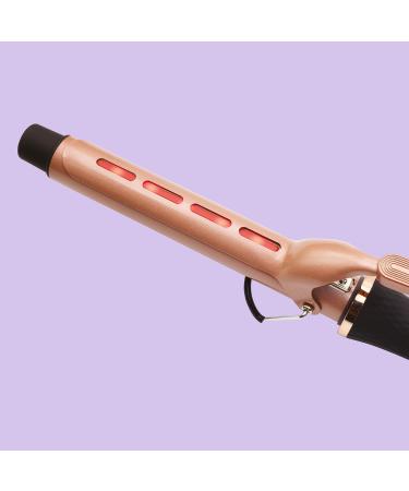 Sutra IR2 Infrared Curling Iron - Rose Gold Ceramic Barrel Adjustable Temp up to 430 F Auto Shut Off 28 MM - Best Curling Iron for All Hair Types - Buy Online on GoSupps.com