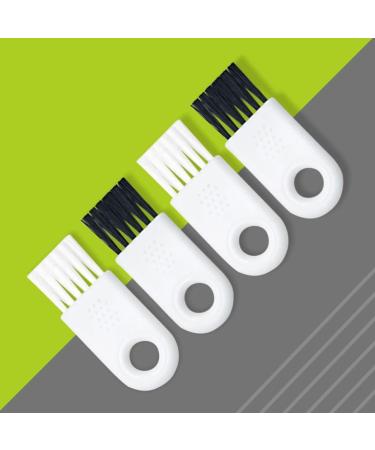 FRCOLOR 30pcs Nylon Cleaning Tools | Mini Razor & Handle Replacement for Barber Clipper Trimmer | White Facial Hair Brush - 5x2cm - Buy Online on GoSupps.com