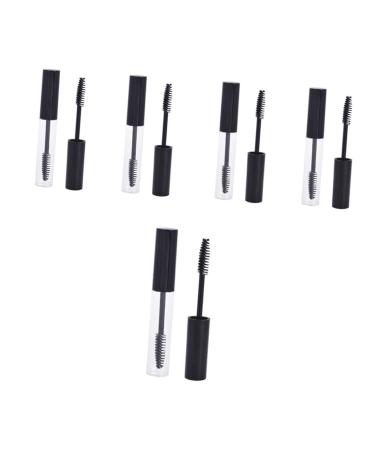 DOITOOL Lash Containers 5pcs Mascara Brush Empty Bottle Tubing Mascara Brands Small Empty Bottle Air Traffic Control Eyelash