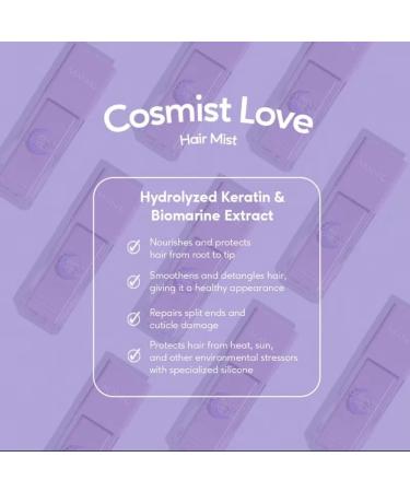 Manic Beauty Cosmic Love Hair Mist 30ml 1 Fl Oz (Pack of 1) Purple - Buy Online on GoSupps.com