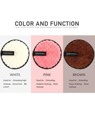 Reusable Make-Up Remover Cloths - 3 Pack Soft Microfiber Washable Pads | Chemical-Free Facial Cleaning with Just Water - Buy Online on GoSupps.com