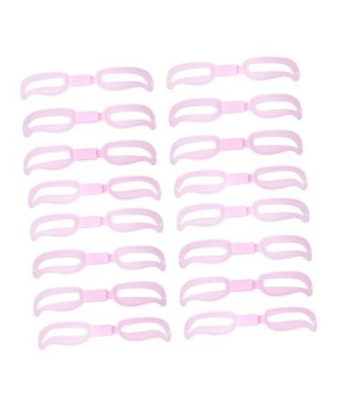 POPETPOP 15 Sets Make up Kits Eyebrows Shape Stickers Makeup Accessories Eyebrow Card Miss Eyebrow Pencil