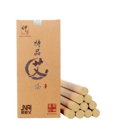 Moxa Roll Sticks 10 PCs pure natural handmade Moxa Rolls Chinese traditional moxibustion for older people women children (Moxibustion Rolls)