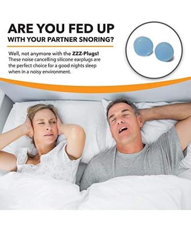 ZZZ-Plugs Silicone Earplugs - 6 Pair Value Pack for Sleeping, Swimming, Travel - Moldable Noise Cancelling Ear Plugs for Snoring, Studying, Concerts - Buy Online on GoSupps.com