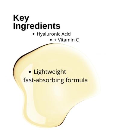 Iveskincare Hyaluronic Acid and Vitamin C Serum Hydrating Face Serum for Plump and Glow 30ml/1.01 fl oz - Buy Online on GoSupps.com