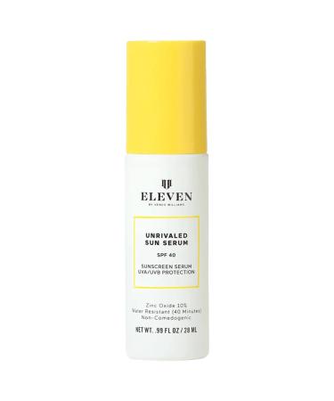 EleVen by Venus Williams - Natural Unrivaled Sun Serum SPF 35 Mineral Sunscreen | Clean  Reef-Safe  Cruelty-Free  Vegan (1 fl oz | 30 ml)