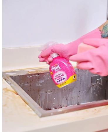 The Pink Stuff for Household cleaning bundle: Disinfectant spray Wash-Up Spray Window & Glass spray 3 pieces Pack + for you: Organza Small Bag - Buy Online on GoSupps.com