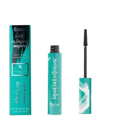 Thrive Mascara Liquid Lash Extensions  Rich Black Mascara Keep Your Lashes Thick and Long  Waterproof and Sweatproof  0.38oz /10.7g Full Size Brynn(Rich Black)