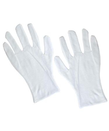 Healeved 18 Pairs White Work Gloves Cotton Gloves Cotton Work Gloves Factory Gloves Lengthen White Gloves - Buy Online on GoSupps.com