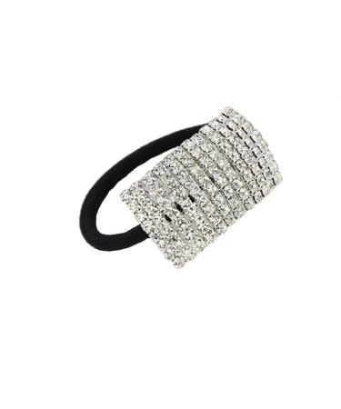 Xiwstar 3Pcs Rhinestone Hair Scrunchies Set - Elegant Elastic Hair Ties for Women and Girls - Buy Online on GoSupps.com