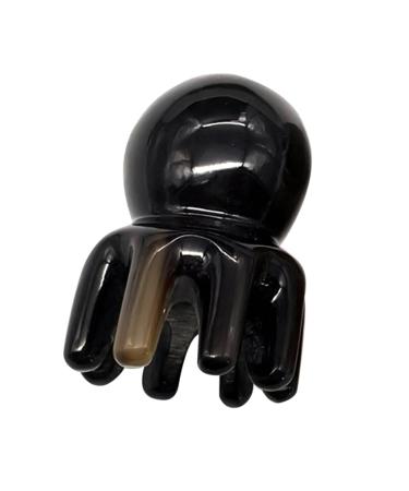 Foytoki 1 piece of octopus massage comb hair comb portable comb octopus shaped comb hornkamm head massage comb handmade comb head antistatic ridge comb