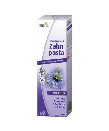 Black cumin oil toothpaste natural dental care with black cumin oil turmeric extract and xylitol vegan and gluten-free 50 ml - Buy Online on GoSupps.com