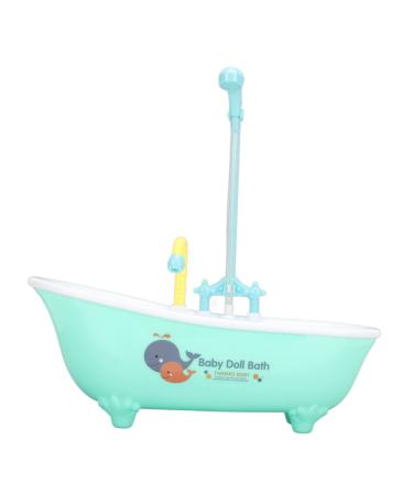 Parrot Bath Tub Automatic Bath Tub with Faucet Automatic Bath Box Multifunctional New Bird Bath Tub Bird Shower Bath Feeder Bird Supplies Small Parrot Canary Blue Can be Used as Children's Toys
