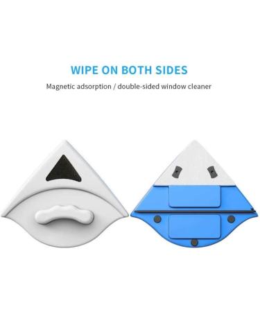 QTYUERGK Double-Sided Magnetic Glass Wiper Cleaner Cleaning Tools Surface Brushes Brush Glider Washing for 3-8Mmthick Window Cleaners - Buy Online on GoSupps.com