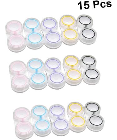 Hapinary 15er Box Contact Cover - Sweet Accessories for Lens Containers & Glasses Frame - Safe Travel Organizer - Buy Online on GoSupps.com