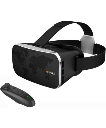VR Smart 3D Glasses - HD Blue Light Protection with Game Handle - Android/iOS Compatible - Black - Buy Online on GoSupps.com