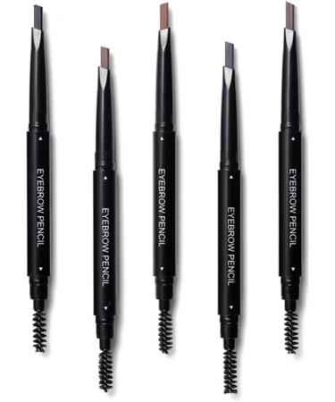 CENPEK Waterproof Double-Sided Eyebrow Pencil - 5 Colors Long-Lasting Sweatproof with Brush - Soft Texture for Natural Daily Look - Buy Online on GoSupps.com