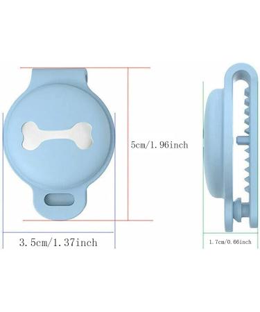 For Airtag Dog Collar Cover Loop Gps Protective Cover Keeps Signal Strong Pet Anti-lost Locator Adjustable Anti-scratch Tracking Dog Cat Accessories (black) - Buy Online on GoSupps.com