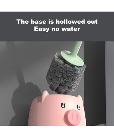 kzxbty Compact Toilet Bowl Cleaning Brush Set Toilet Bowl Brush and Holder Wall-Mounted for Bathroom Deep Cleaning - Buy Online on GoSupps.com