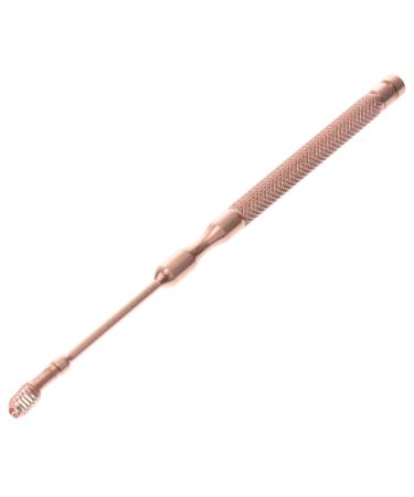Spring Ear Scope 1pc Spring Ear Scope Ear Cleaner Spring Ear Spoon Ear Pick Rose Gold Golden Stainless Steel Ear Spoon Ear Spoon Spring Ear Pick Stainless Steel Ear Spoon