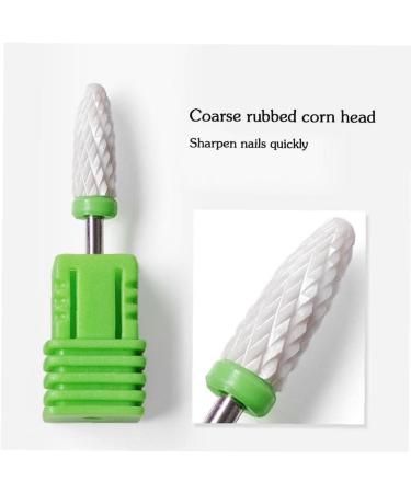 3 Pieces Ceramic Cone Nail Drill Bits - 6mm Multifunctional for Left & Right Hand - Quickly Remove Acrylic & Gel Nails | International Shipping - Buy Online on GoSupps.com