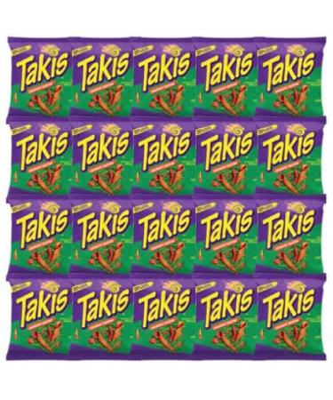 HEART FOR CARDS Takis Crunchy Fajita MHD 03.04.2024-20 Takis Crunchy Fajita 20 x 92 g Boxes
