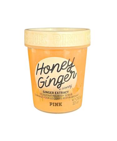 Victoria's Secret PINK Honey Ginger Gift Set - Body Lotion Body Scrub Sponge & Soap Tray - International Shipping Available - Buy Online on GoSupps.com