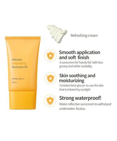 SoltreeBundle Intensive Sun EX 50ml + 50pcs Oil Blotting Paper | Korea Skincare - Buy Online on GoSupps.com