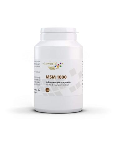 vitaworld MSM 1000 Vegan 1000 mg per tablet 120 tablets