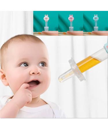 Silicone Baby Medicine Dispenser - Infant Liquid Syringe Dropper Feeder - Buy Online on GoSupps.com