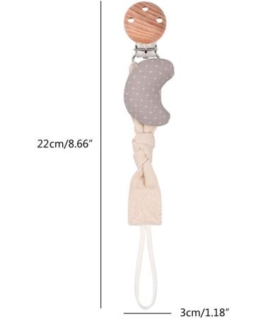 Handmade Cartoon Baby Pacifier Clip Cotton Schnuller Halter Kette for International Shipping - Buy Online on GoSupps.com