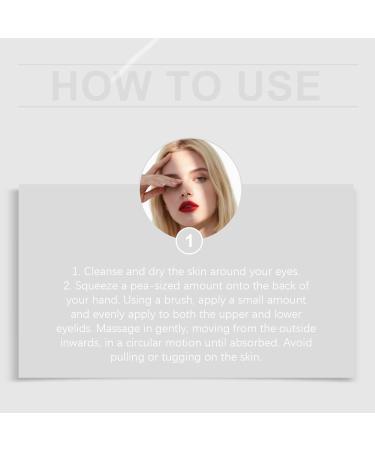  G n rique Raresse Eye Cream - Natural tightening eye moisturizer for nourishing hydrating skin with an anti-fatigue formula dark circle lotion for morning night and travel - Buy Online on GoSupps.com