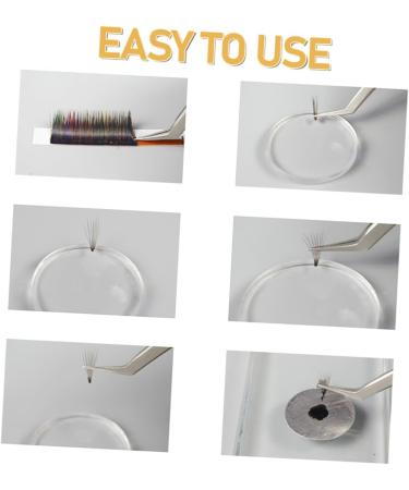 Hohopeti 20 Pi ces Patchs Silicone pour Extensions de Cils Support R utilisable pour Gel des Cils Plateau de Colle Professionnel et Personnel - Buy Online on GoSupps.com