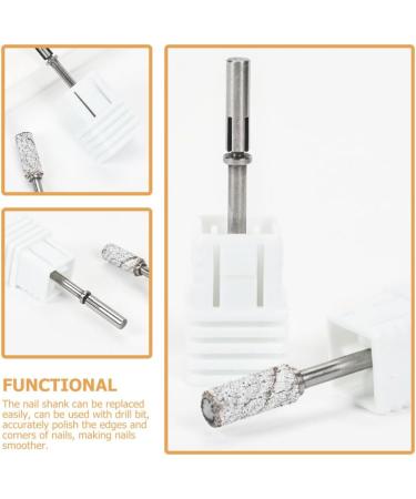 Beavorty Nail Drill Shank Nail Arts Drill Shank Women Nails Drill Shank Small Nail Drill Head Shank - Buy Online on GoSupps.com