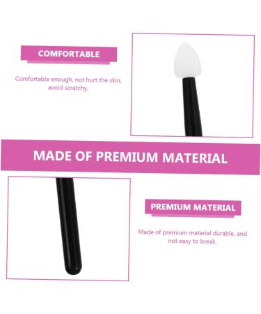 Balacoo Sponge Applicator 3pcs Makeup Brush Silicone Makeup Applicator Lip Scrubber Tool Eyeshadow Sticks Portable Suite Woman - Buy Online on GoSupps.com