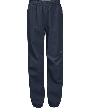 Jack Wolfskin Boys' Rainy Days Pants - Kids 7 Years, Night Blue - Buy Online on GoSupps.com