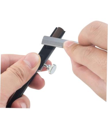 Eyebrow Sharpening Tool - Manual Aluminum Alloy Pencil Sharpener for Brow Makeup | Precision Eyebrow Pencil Sharpener - Buy Online on GoSupps.com