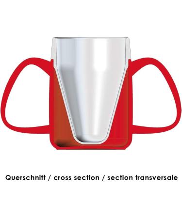 Ornamin 815 Two Handled Mug 140ml Blue | Drinking Aid Feeding Cup Thermal Mug - Buy Online on GoSupps.com