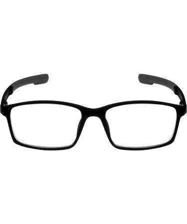 Sportex Women's Performance Blue Light Reading Glasses - Stylish Black Frame 133mm US | Shop Internationally - Buy Online on GoSupps.com