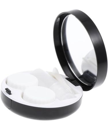 Solustrie 2-Pc Tool Case for Contact Lenses | Piston Suitcase Container & Mirror Box - Ideal for International Shipping - Buy Online on GoSupps.com