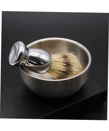 Mikinona Men's Wet Shaving Brush Set - 2-Piece Impact Bowl & Razor Brush for Easy Grooming | International Shipping Available - Buy Online on GoSupps.com