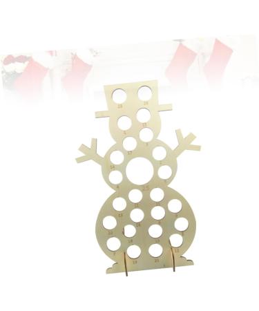 OHPHCALL 1pc calendars DIY Advent Calendar Chocolate Calendar Xmas Chocolate Rack Decorate Christmas As Shown 27X12X40CM - Buy Online on GoSupps.com