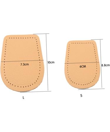 Forefoot Cushion Heel Cups - Orthotic Insoles & Heel Grips for Comfort | Damping Yellow L - Global Shipping Available - Buy Online on GoSupps.com