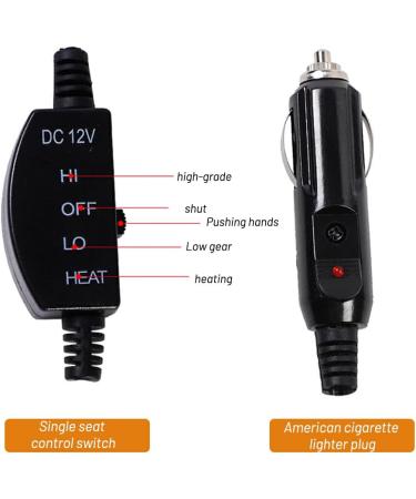 Buy Dijiusidy 12V Electric Blanket - Waterproof Fast Heating Single Control | Durable Indoor Heated Mat for Comfort - Buy Online on GoSupps.com