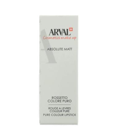 ARVAL Arval Absolute Matt Lipstick Colour Puro N.01 Coral Red 6 g