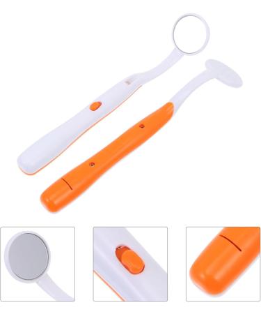 ARTIBETTER 2 St ck Mundspiegel mit LED-Licht Antibeschlag Zahnspiegel f r perfekte Zahnpflege Ideal f r internationale Kunden - Buy Online on GoSupps.com