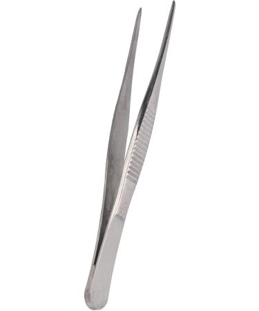 Tweezers Tool Portable Erosion Resistant Stainless Steel Tip Tweezers with Serrated Edge Easy to Clean for Watch Repair Bag (Straight Tip) - Buy Online on GoSupps.com