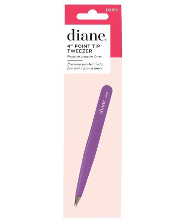 Diane D9182 Pointed Tip Tweezer - Assorted Point Tip for Precision Grooming - Buy Online on GoSupps.com