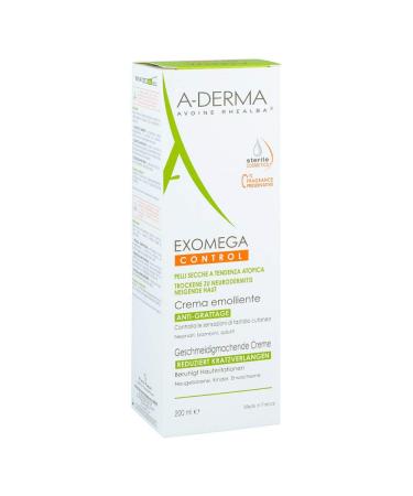 A-DERMA EXOMEGA CONTROL lubricated cream sterile 200 ml